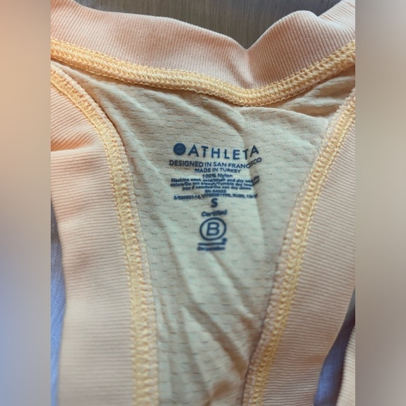 Athleta Momentum Seamless Nylon Tank Top in Mango - Picture 7 of 8
